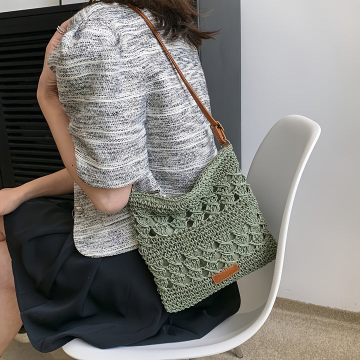 Xennia – Gehäkelte Schultertasche