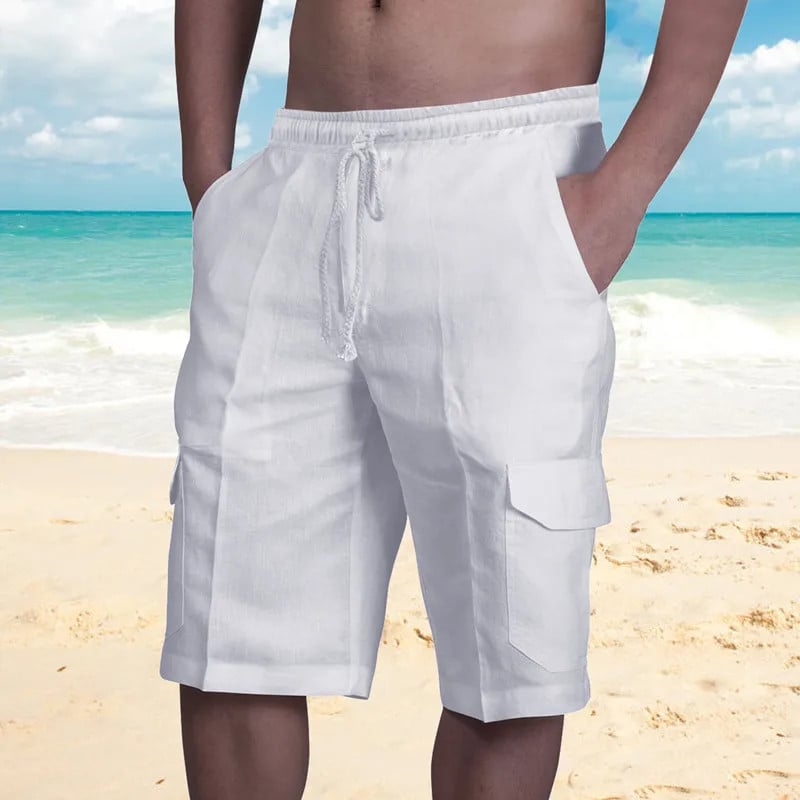 Darian – Locker geschnittene Cargo-Shorts mit Tunnelzug
