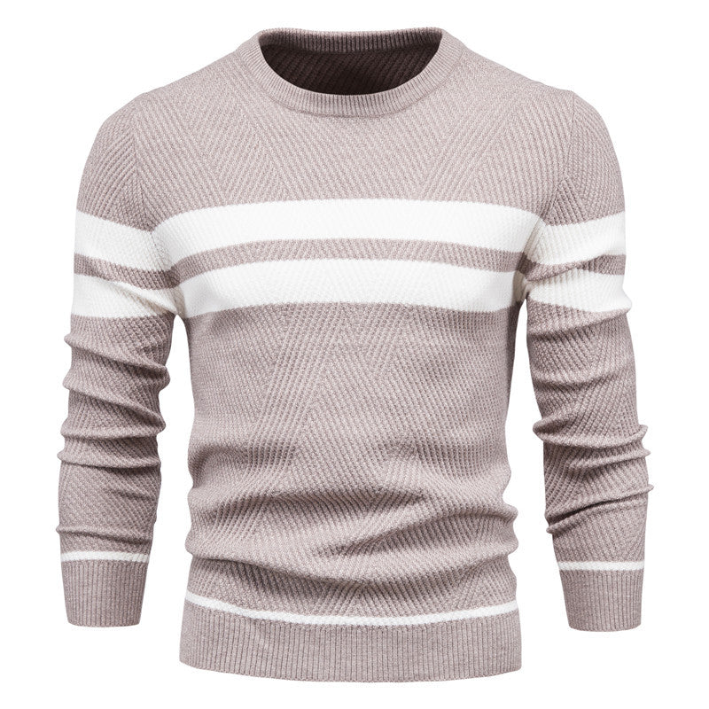 Feodor – Strukturierter Rundhals-Pullover
