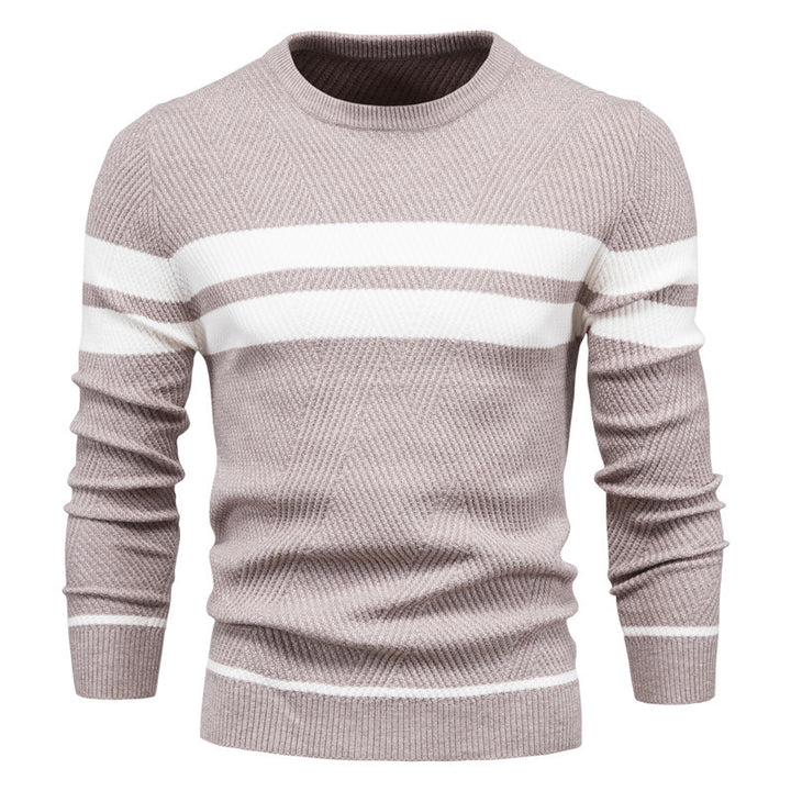 Feodor – Strukturierter Rundhals-Pullover