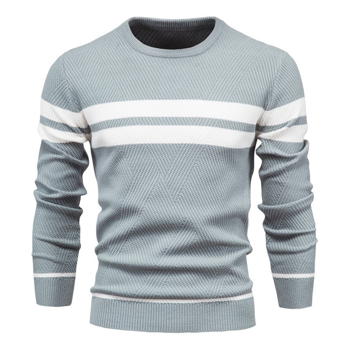 Feodor – Strukturierter Rundhals-Pullover
