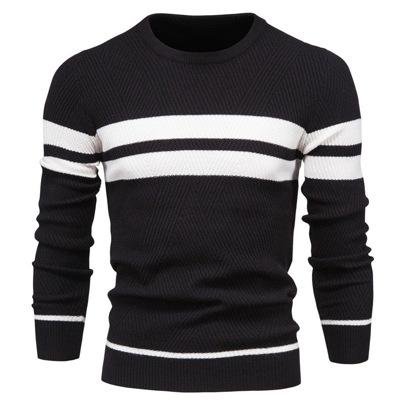 Feodor – Strukturierter Rundhals-Pullover