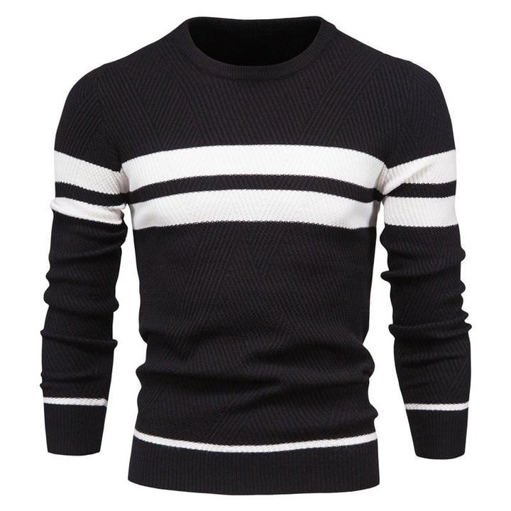 Feodor – Strukturierter Rundhals-Pullover