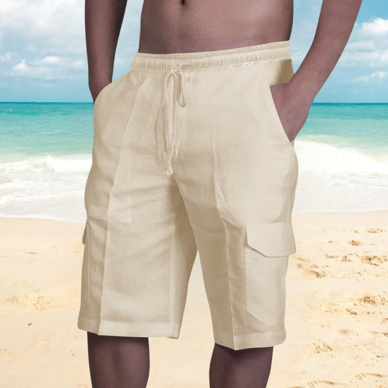 Darian – Locker geschnittene Cargo-Shorts mit Tunnelzug
