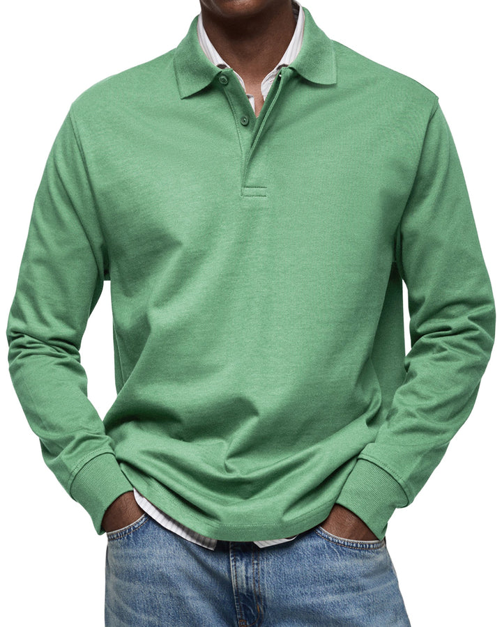 Rileno – Langarm-Poloshirt