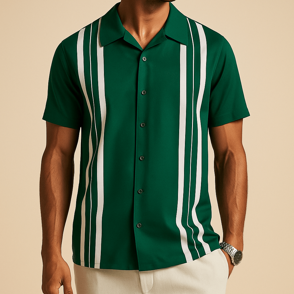 Henning – Gestreiftes Strickpolo