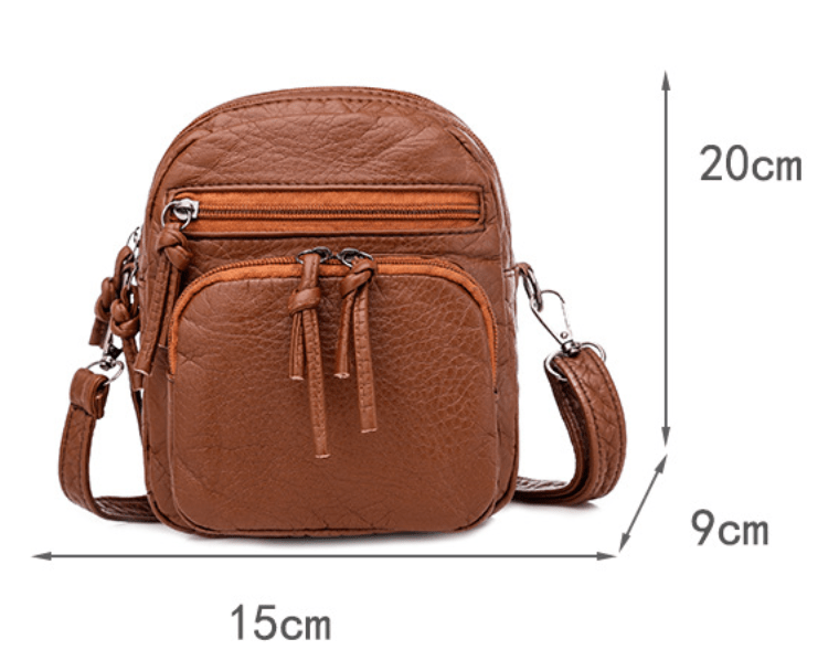 Lila – Schicke Satchel-Tasche