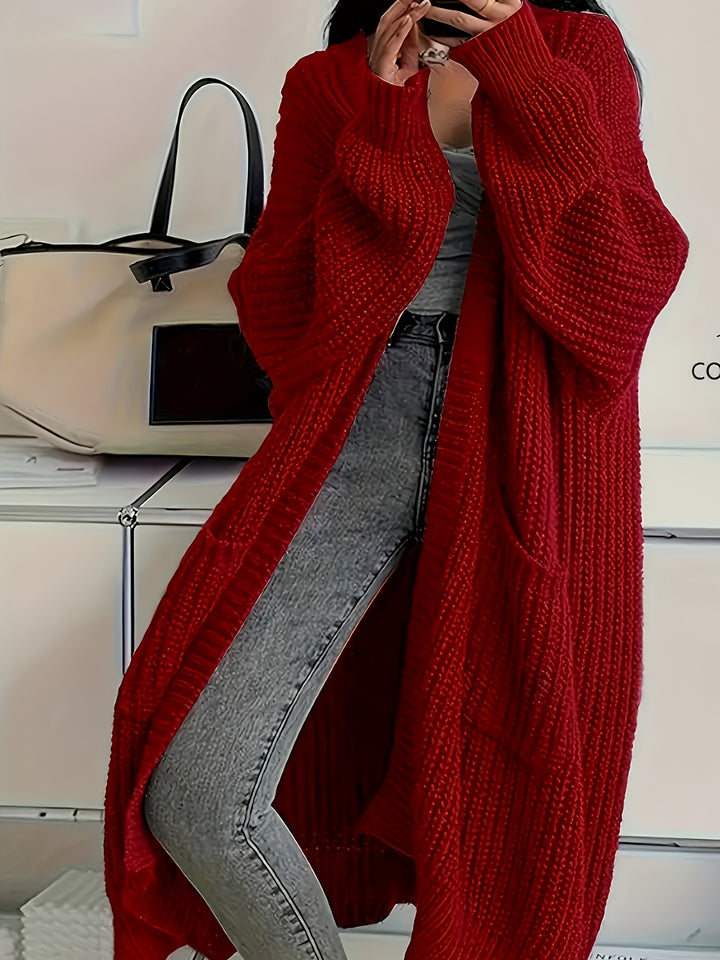 Abellie – Langer Strick-Cardigan