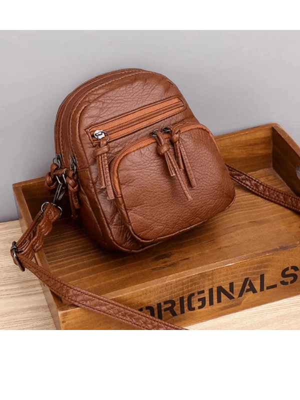 Lila – Schicke Satchel-Tasche