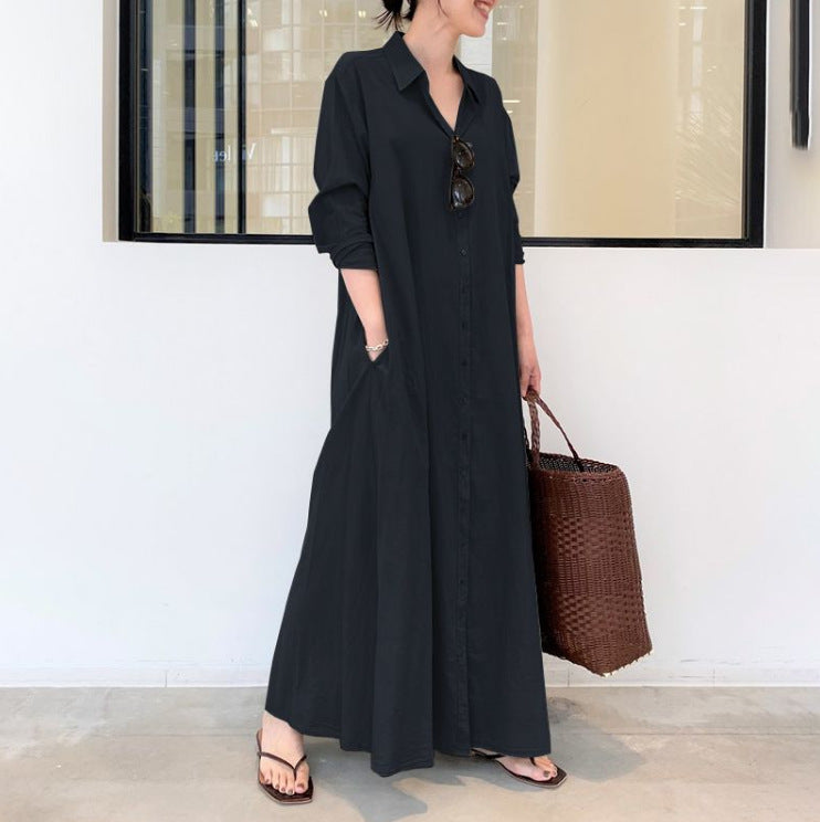 Roswitha – Longline Hemdblusenkleid