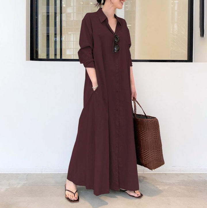 Roswitha – Longline Hemdblusenkleid