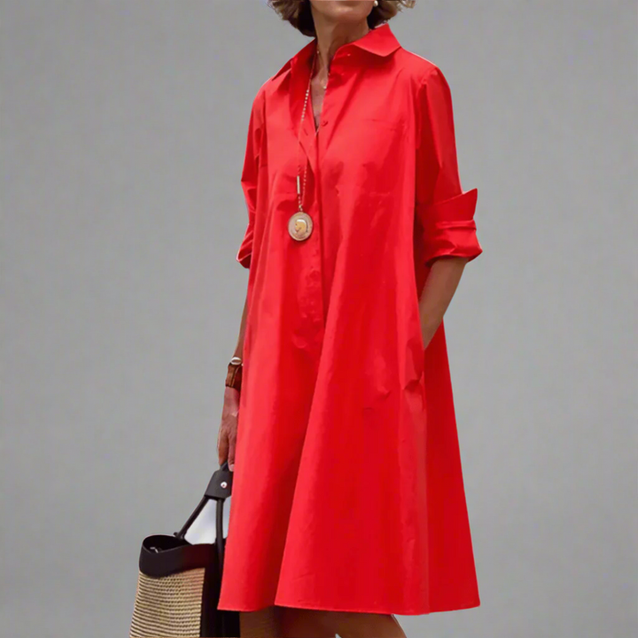 Lysandra – Lockeres Hemdkleid