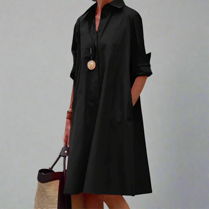 Lysandra – Lockeres Hemdkleid