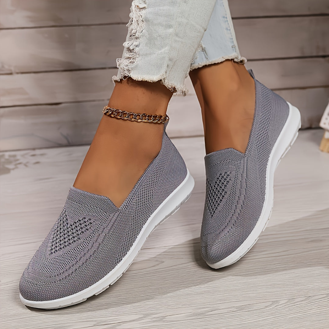 Evelyn – Atmungsaktive Slip-On Freizeitschuhe