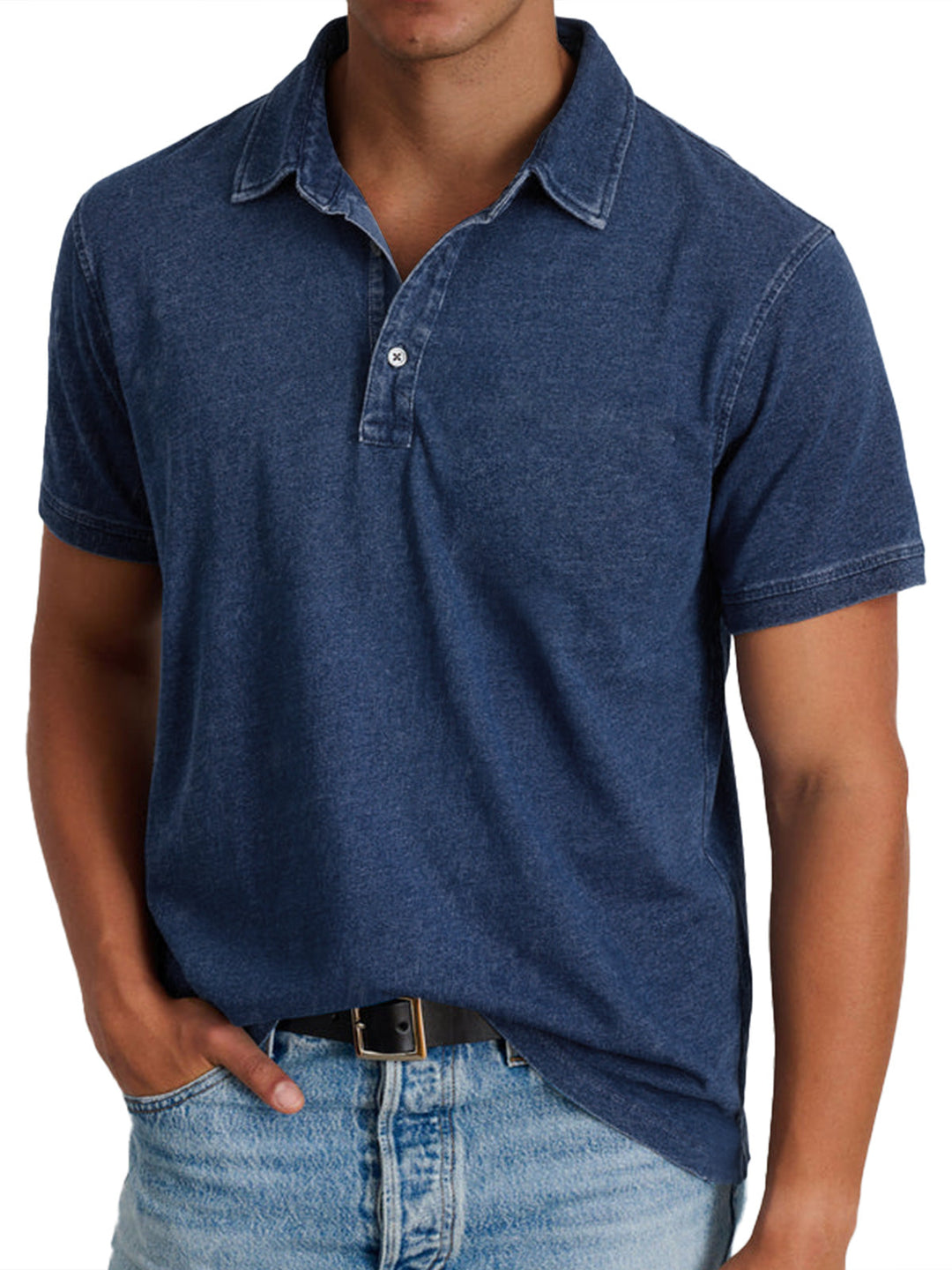 Ewaldar – Vintage Polo mit Knopfleiste
