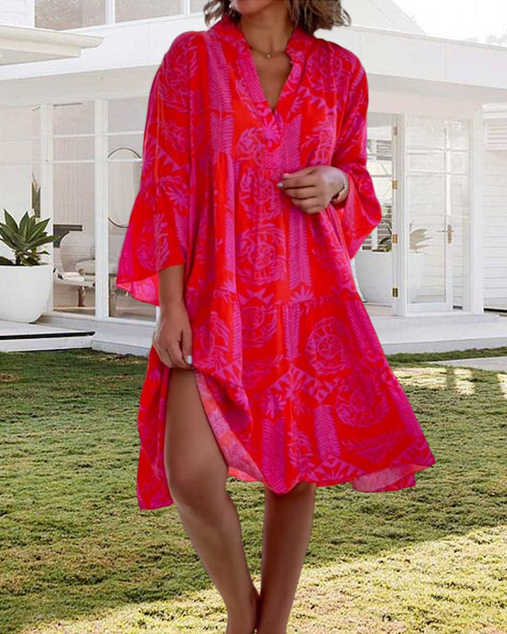 Phaedra – Weit geschnittenes Midikleid