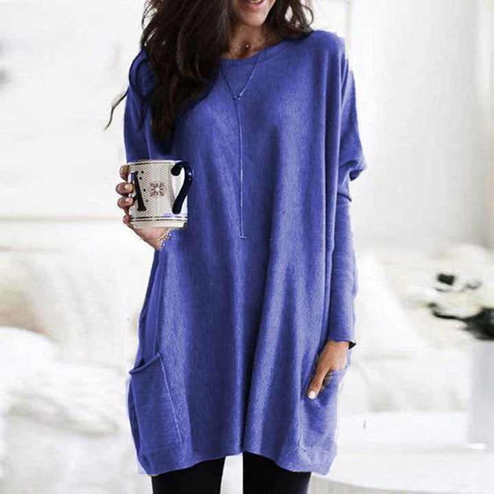 Damenpullover mit Taschen