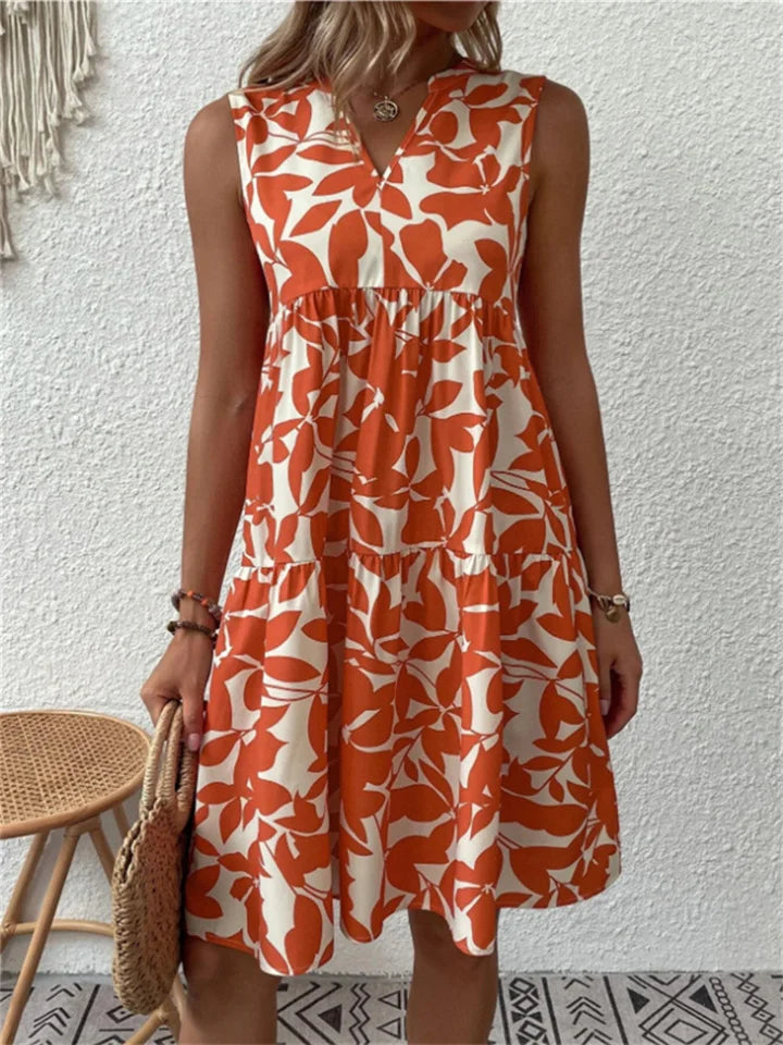 Nele – Ärmelloses A-Linien Sommerkleid