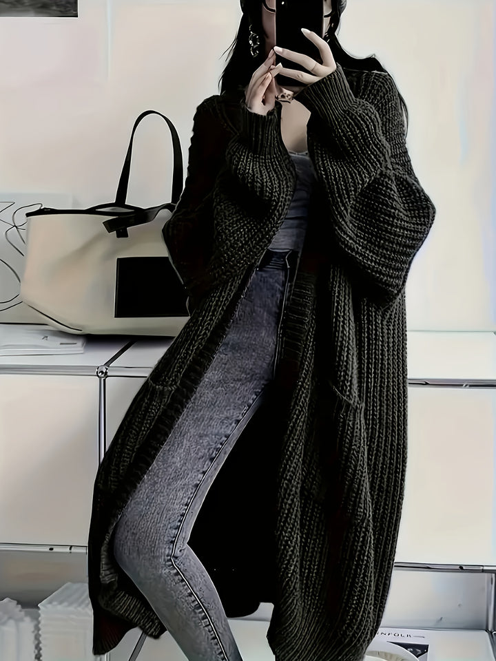 Abellie – Langer Strick-Cardigan