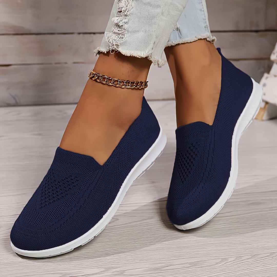 Evelyn – Atmungsaktive Slip-On Freizeitschuhe