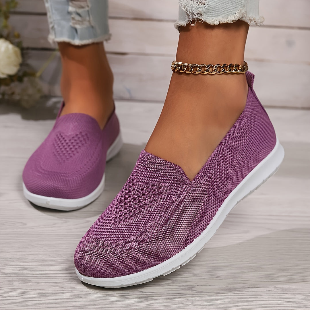 Evelyn – Atmungsaktive Slip-On Freizeitschuhe