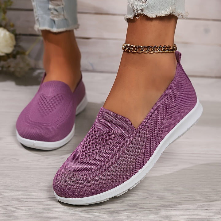 Evelyn – Atmungsaktive Slip-On Freizeitschuhe