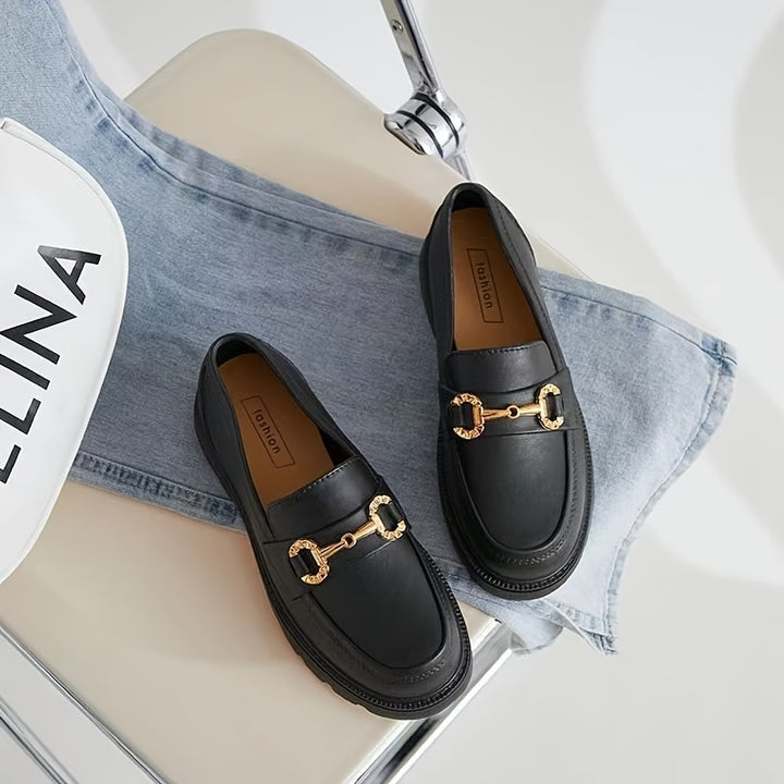 Parlina – Klassische Loafer mit Kette