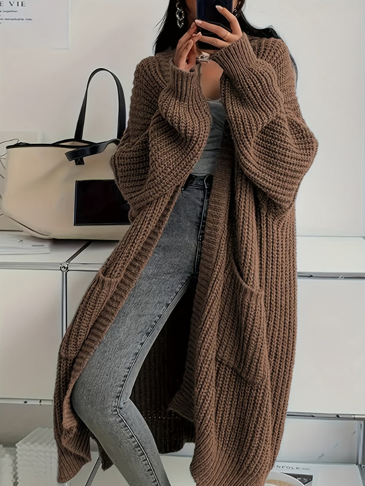 Abellie – Langer Strick-Cardigan