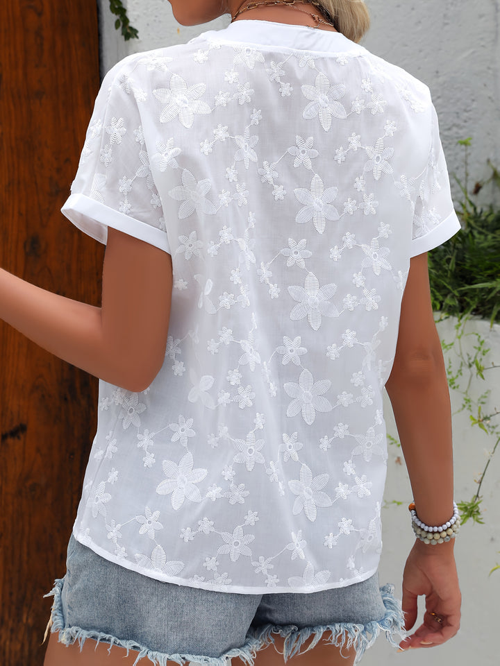 Marlene – Bestickte Bluse