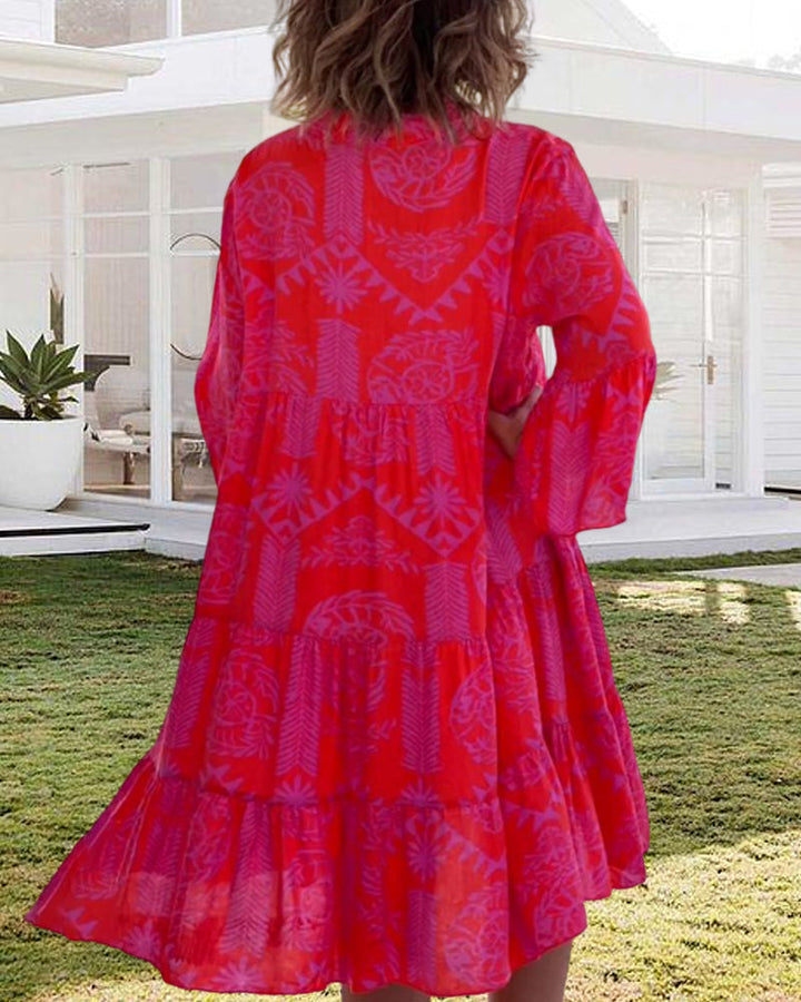 Phaedra – Weit geschnittenes Midikleid