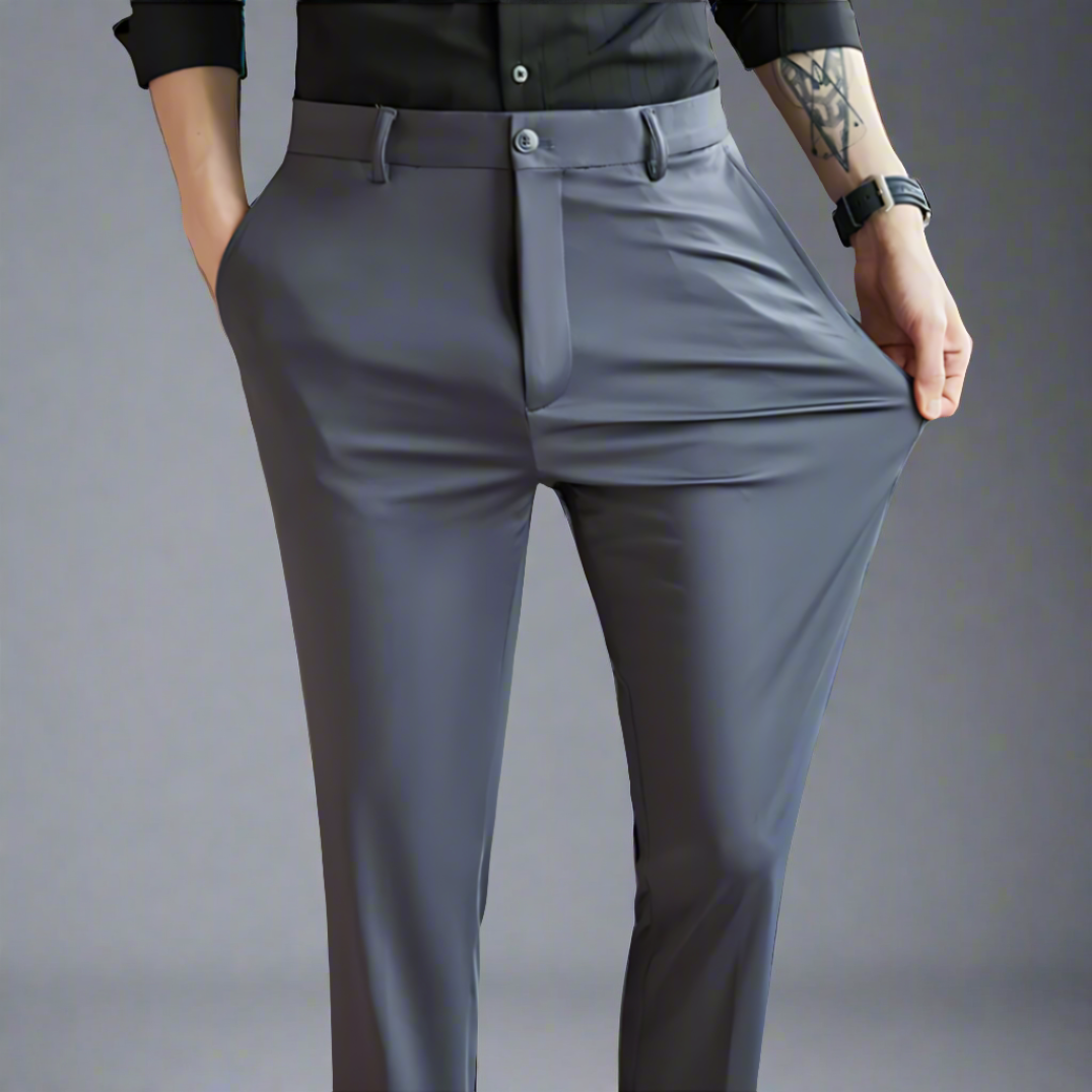 Elastische Slim Fit Hose