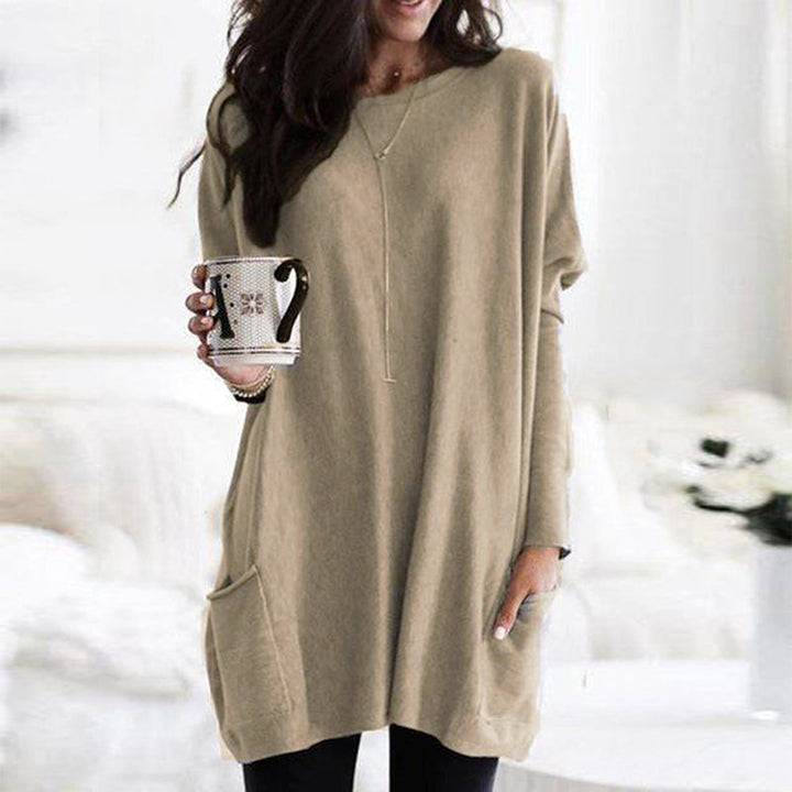 Damenpullover mit Taschen