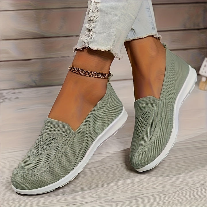 Evelyn – Atmungsaktive Slip-On Freizeitschuhe