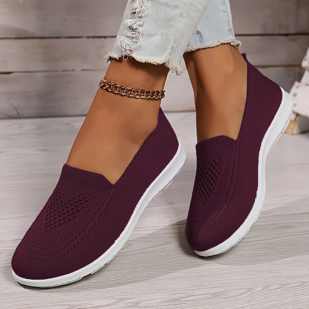Evelyn – Atmungsaktive Slip-On Freizeitschuhe