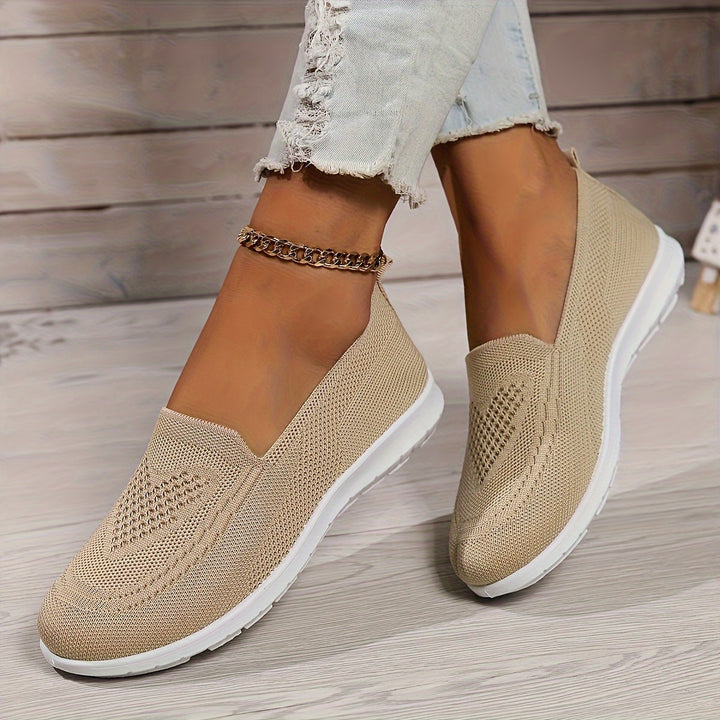 Evelyn – Atmungsaktive Slip-On Freizeitschuhe