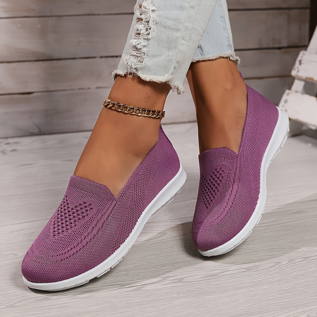 Evelyn – Atmungsaktive Slip-On Freizeitschuhe