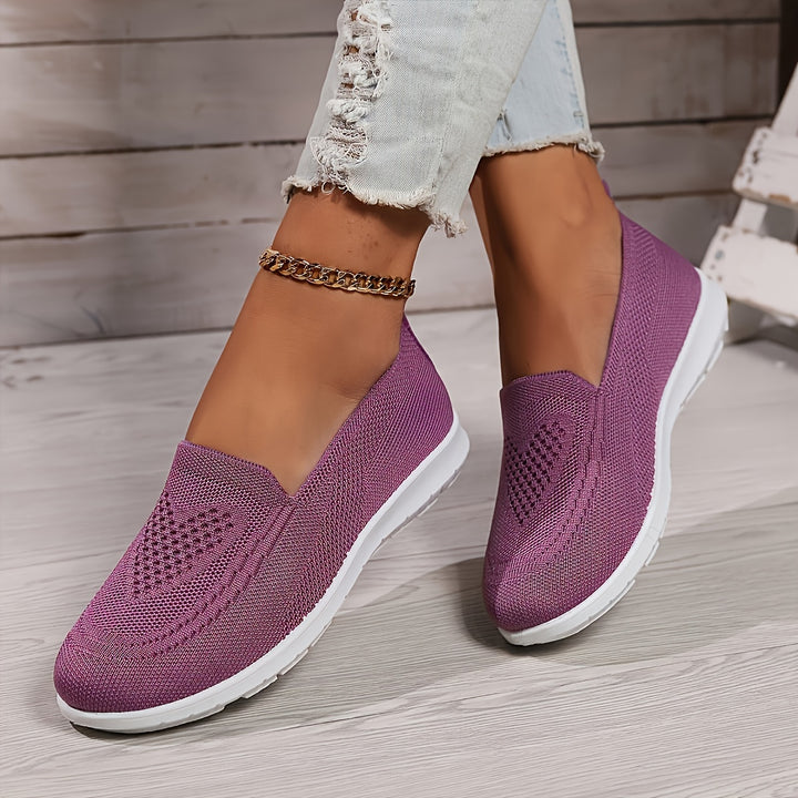 Evelyn – Atmungsaktive Slip-On Freizeitschuhe