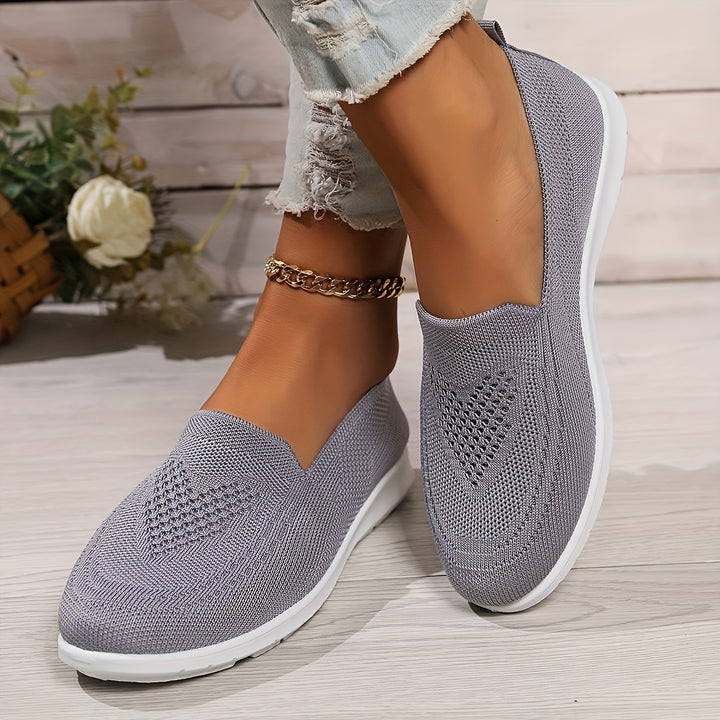 Evelyn – Atmungsaktive Slip-On Freizeitschuhe