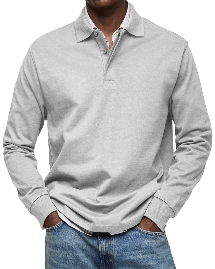 Rileno – Langarm-Poloshirt