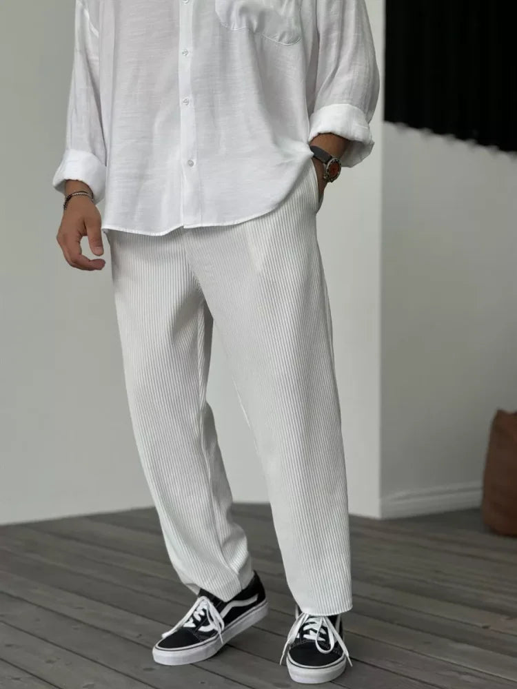Yrian – Gerippte Relaxhose