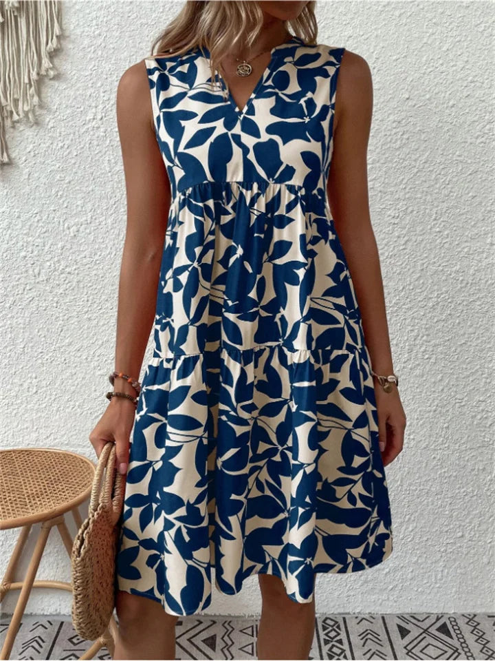 Nele – Ärmelloses A-Linien Sommerkleid