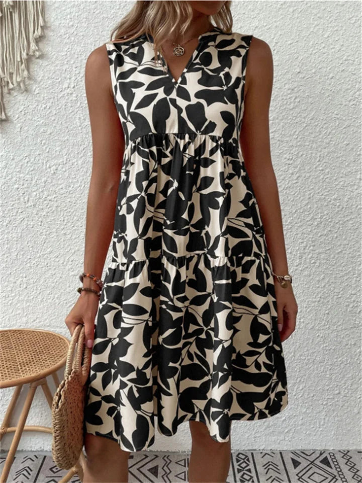 Nele – Ärmelloses A-Linien Sommerkleid