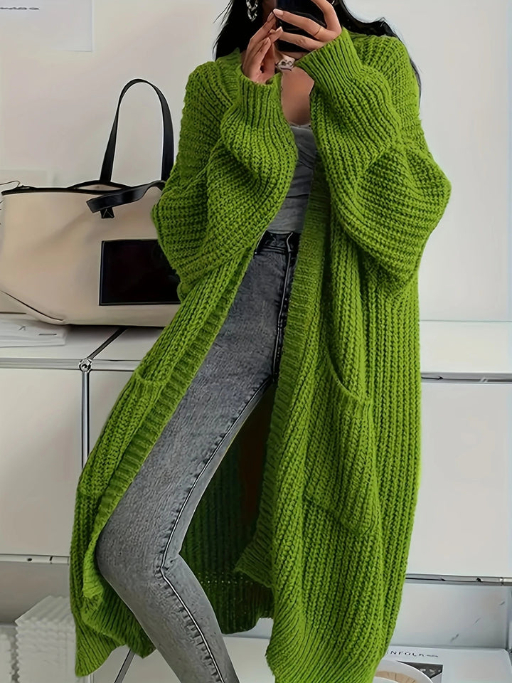 Abellie – Langer Strick-Cardigan