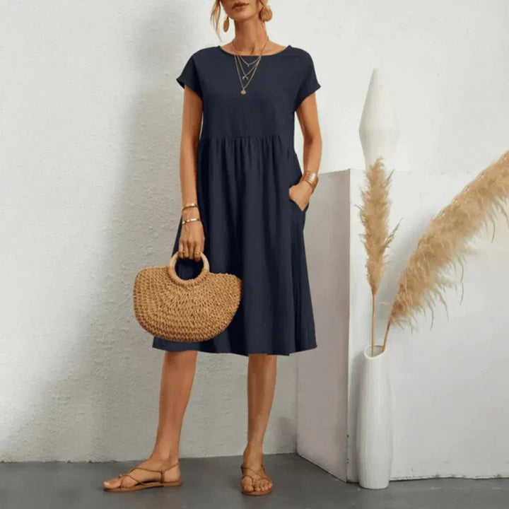 Roxanne – Lockeres Midikleid