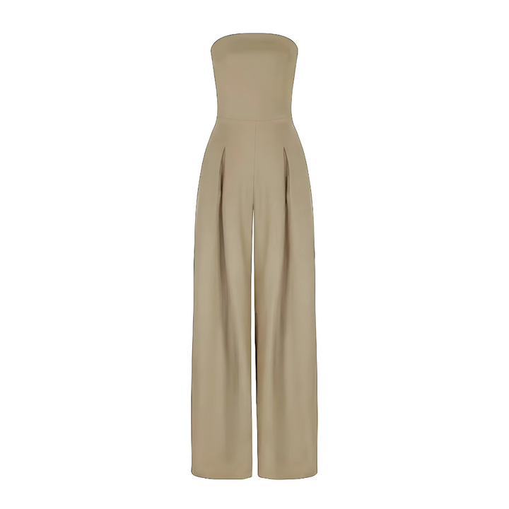 Xylah – Trägerloser Weitbein-Jumpsuit