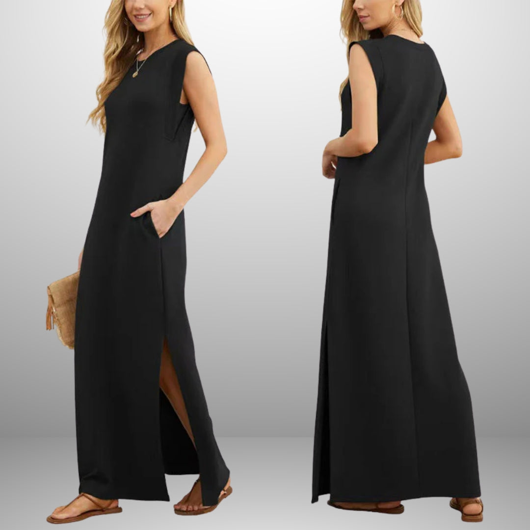 Rieke – Ärmelloses Maxikleid