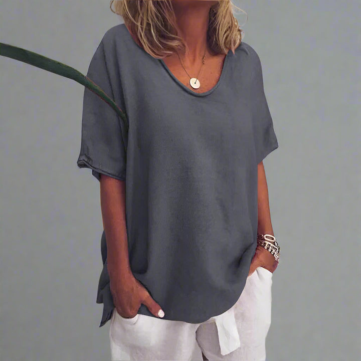 Paula - Bequeme lockere Bluse für Damen