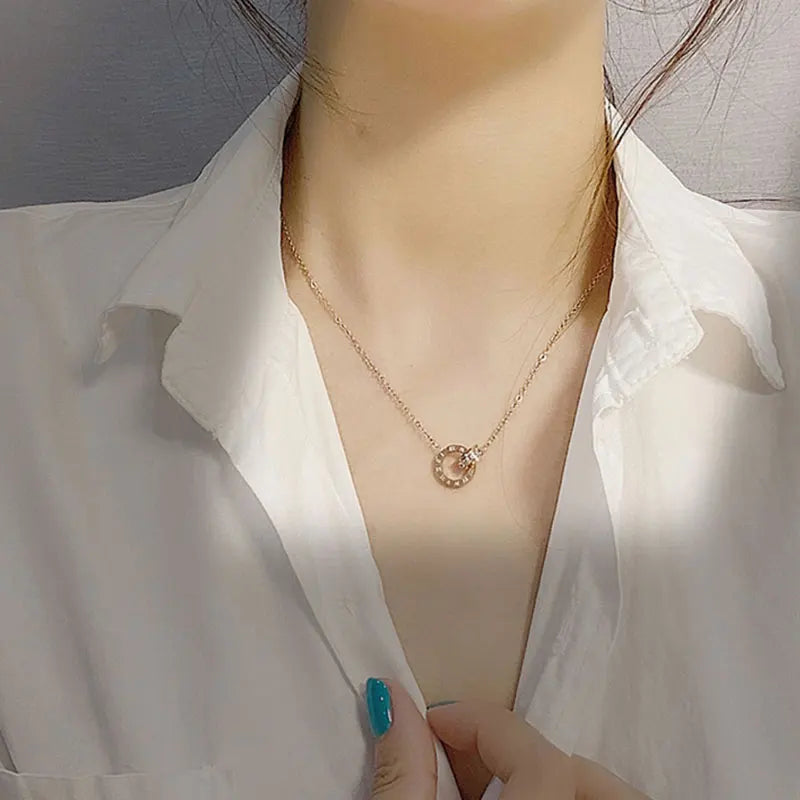 Halskette mit Römischen Ziffern