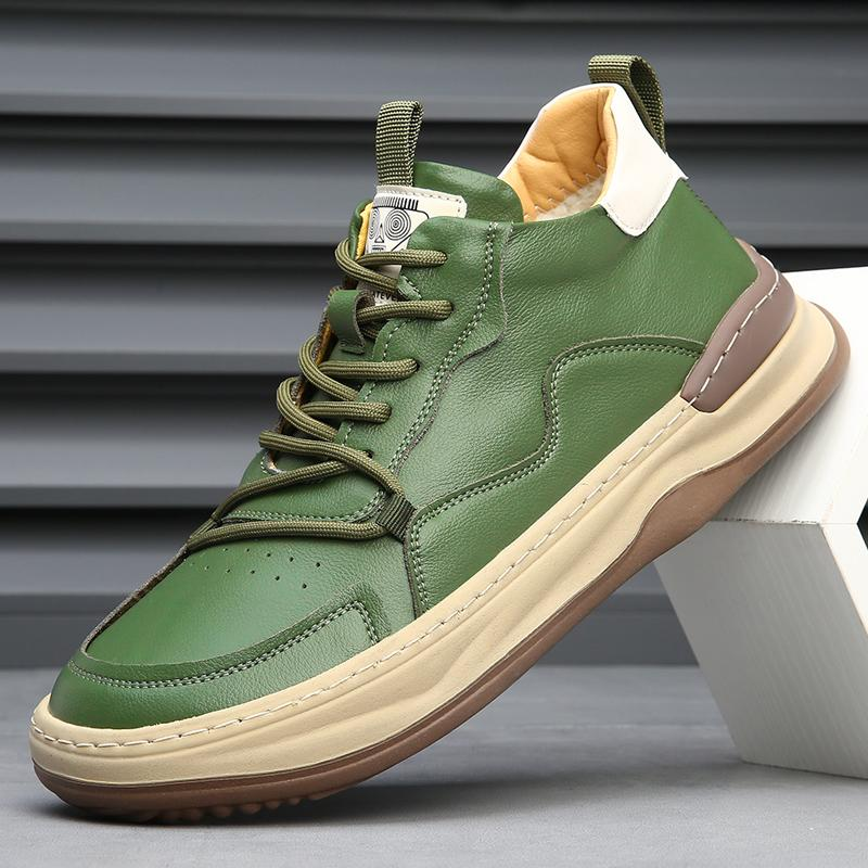 Konrad – High-Top Freizeitsneaker mit Kontrastdetails