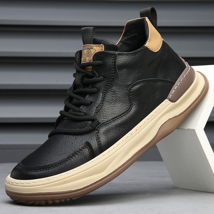 Konrad – High-Top Freizeitsneaker mit Kontrastdetails